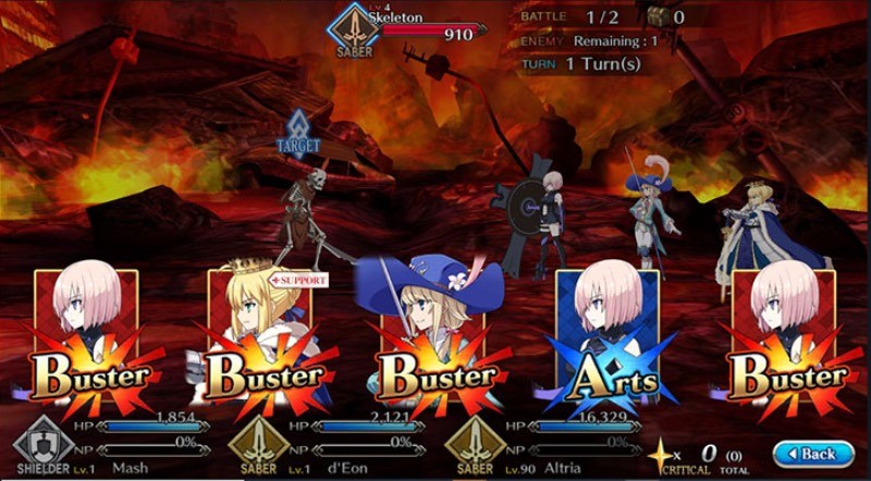 Các loại thẻ trong game Fate/Grand Order