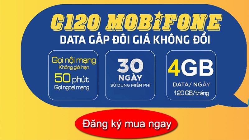 Hướng dẫn đăng ký mua sim Mobi C120