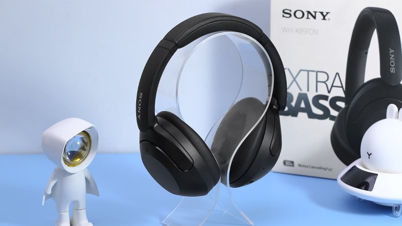 Tai nghe chụp tai Bluetooth Sony WH-XB910N Đen