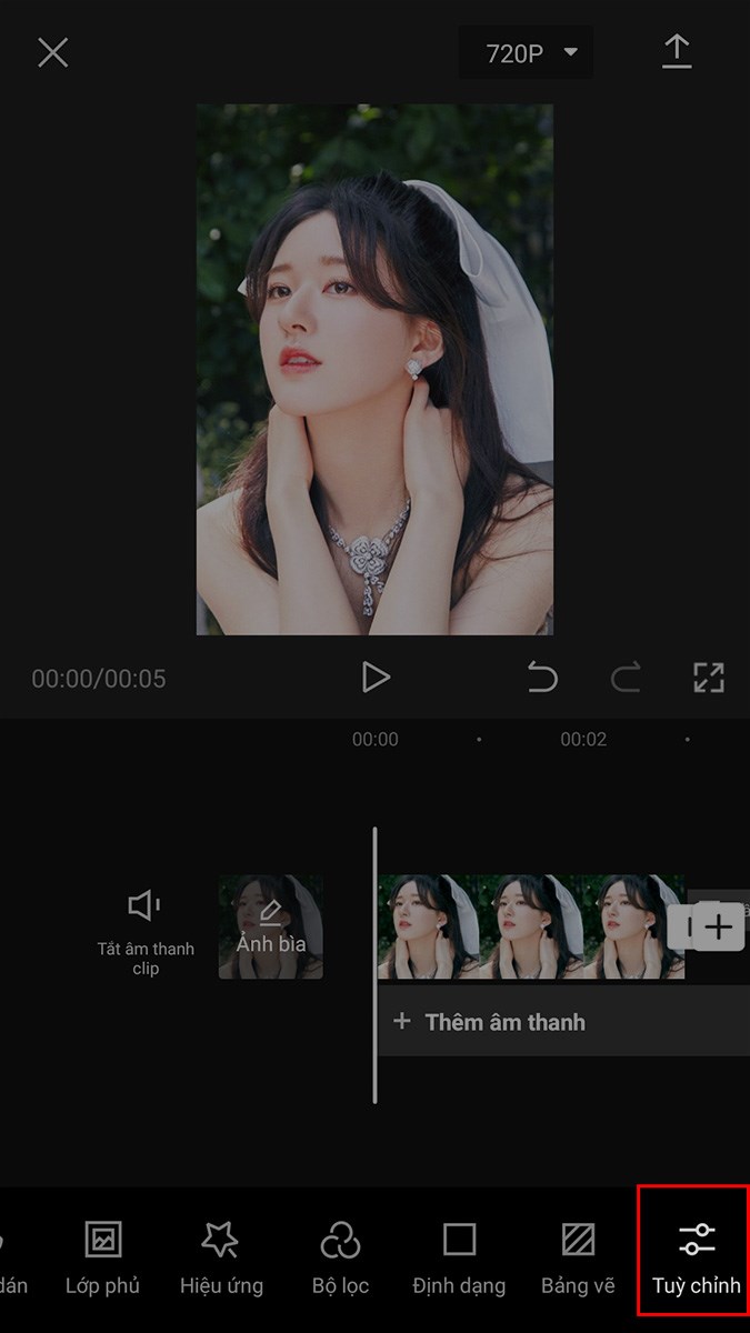 Chọn T&ugrave;y chỉnh