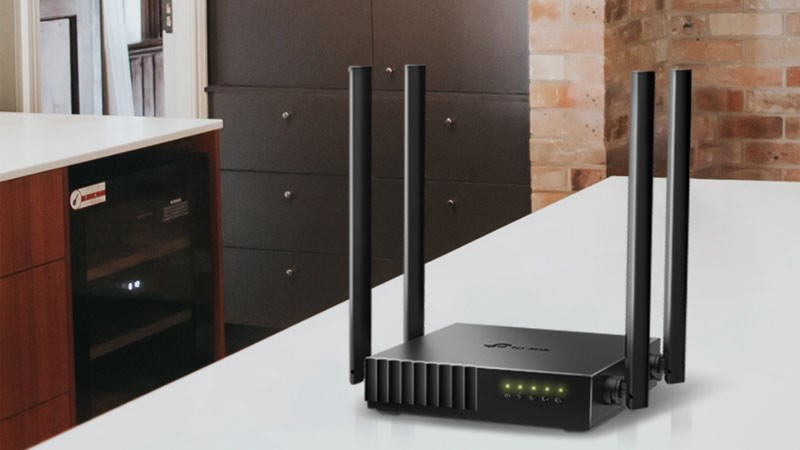 Router Wifi Chuẩn AC1200 TP-Link Archer C54 Đen