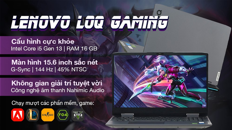 Lenovo LOQ Gaming 15IRH8