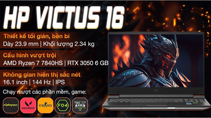 HP Gaming VICTUS 16