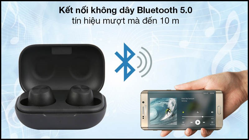 C&ocirc;ng nghệ tai nghe Bluetooth TWS AVA+ DS201A-WB
