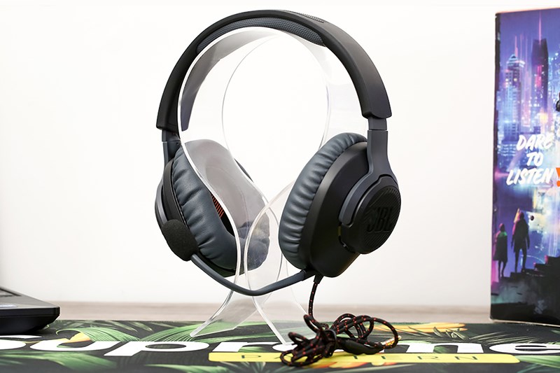 Tai nghe chụp tai Gaming JBL QUANTUM 100 Đen