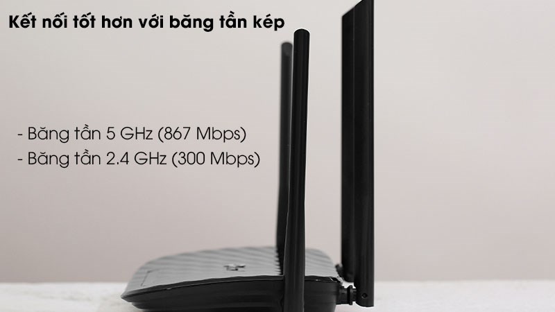Router Wifi Chuẩn AC1200 TP-Link Archer C6 Gigabit