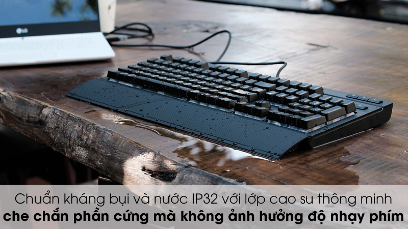 Khả năng chống bụi, chống thắm nước của Corsair K68