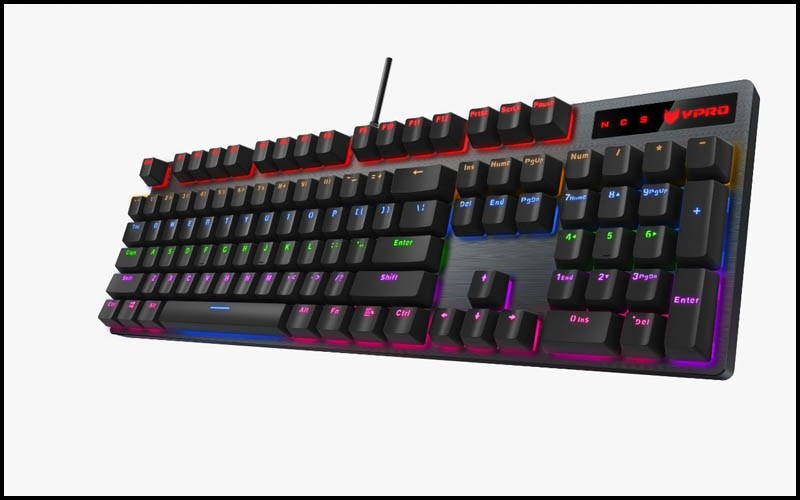 B&agrave;n Ph&iacute;m Cơ Rapoo V500L Rainbow