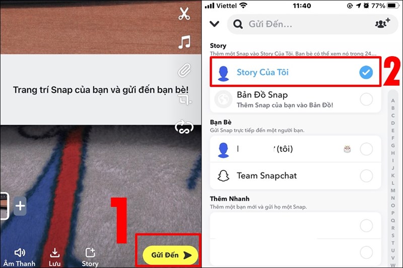 Chọn h&igrave;nh thức xuất bản video