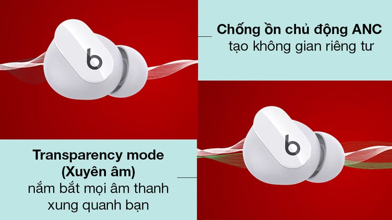 Tai nghe Bluetooth True Wireless Beats Studio Buds MJ4X3
