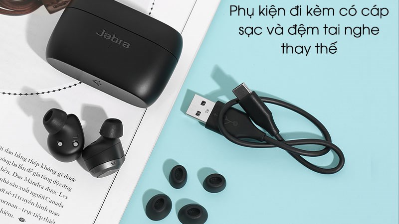 Tai nghe Bluetooth True Wireless Jabra Elite 85T Đen Titanum