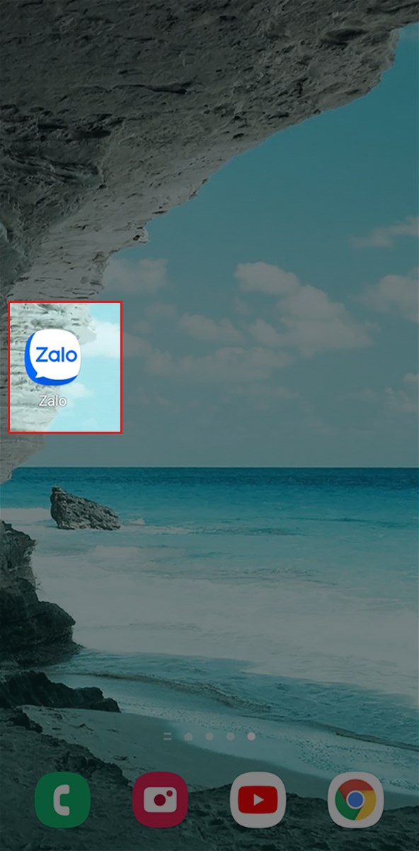 Zalo tr&ecirc;n điện thoại