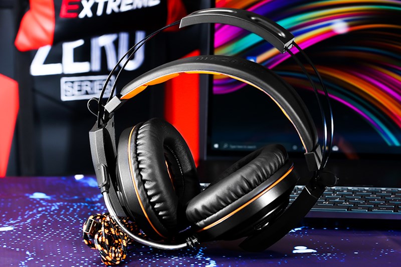 Tai nghe chụp tai Gaming MozardX DS904 7.1 Đen Tai nghe chụp tai Gaming MozardX DS904 7.1 Đen