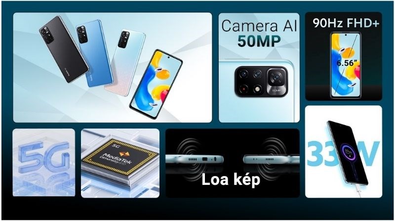 Điện thoại Xiaomi Redmi Note 11S 5G