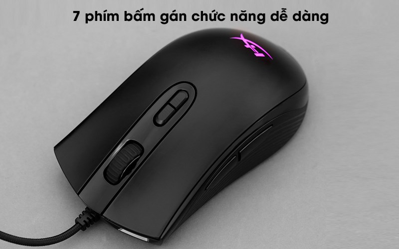 Được trang bị lên đên 7 phím gán chức năng.