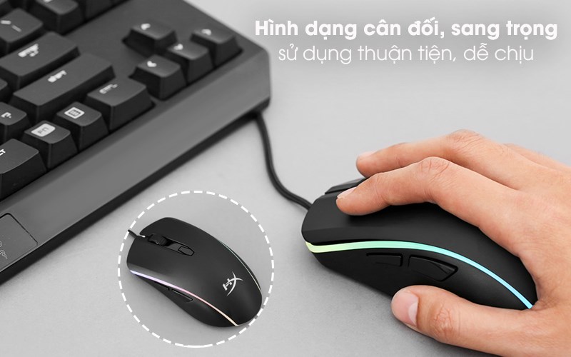 Chuột Có Dây Gaming HyperX Pulsefire Surge RGB.