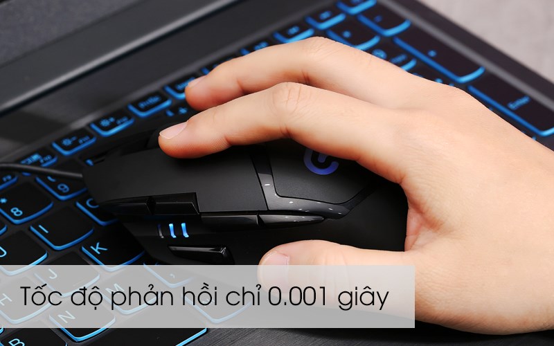 Gaming Logitech G402 sở hữu tới 8 nút chức năng