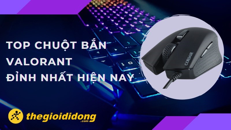 Top 10 chuột bắn Valorant đỉnh nhất hiện nay - Gamer không nên bỏ lỡ