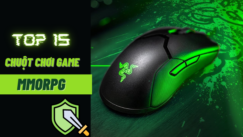 Top 15 chuột chơi game MMORPG tốt, đ&aacute;ng sở hữu