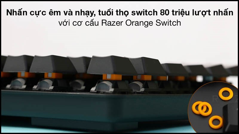 B&agrave;n Ph&iacute;m Cơ C&oacute; D&acirc;y Gaming Silen Razer BlackWidow Lite