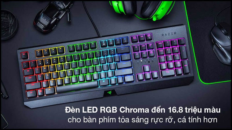 B&agrave;n Ph&iacute;m Cơ C&oacute; D&acirc;y Gaming Razer BlackWidow