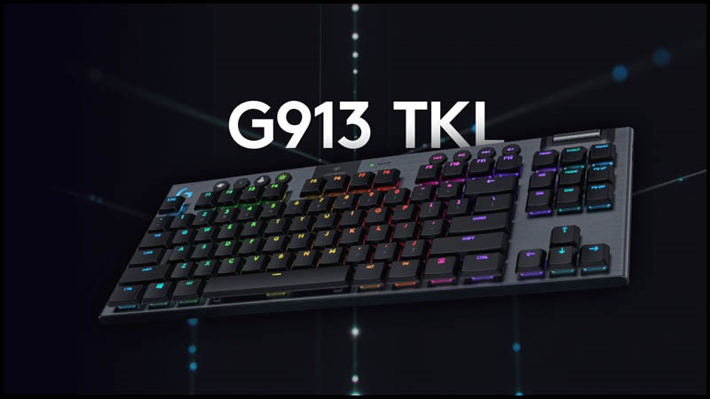  B&agrave;n ph&iacute;m Logitech G913 TKL Lightspeed Wireless
