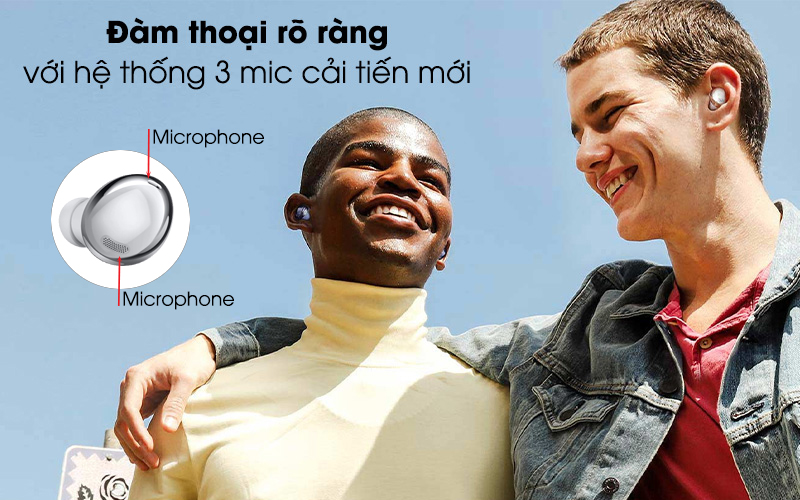 Tai nghe Bluetooth True Wireless Galaxy Buds Pro Bạc