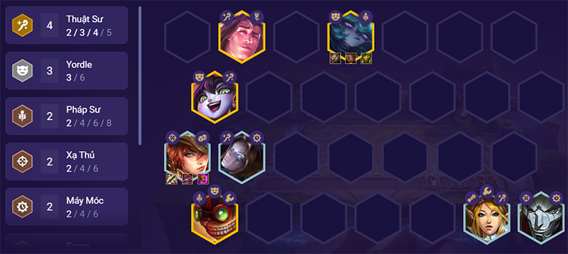 Đội h&igrave;nh cuối trận