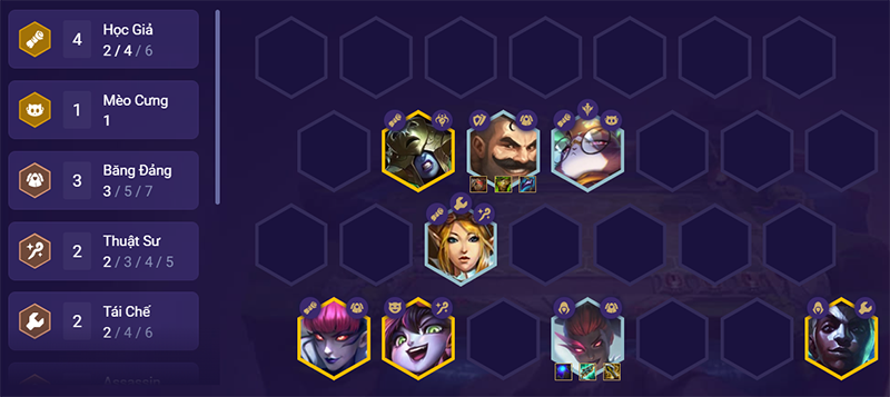 Đội h&igrave;nh cuối trận