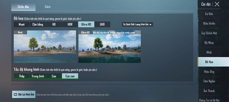 Chiến PUBG đ&atilde; mắt với cấu h&igrave;nh Ultra HD