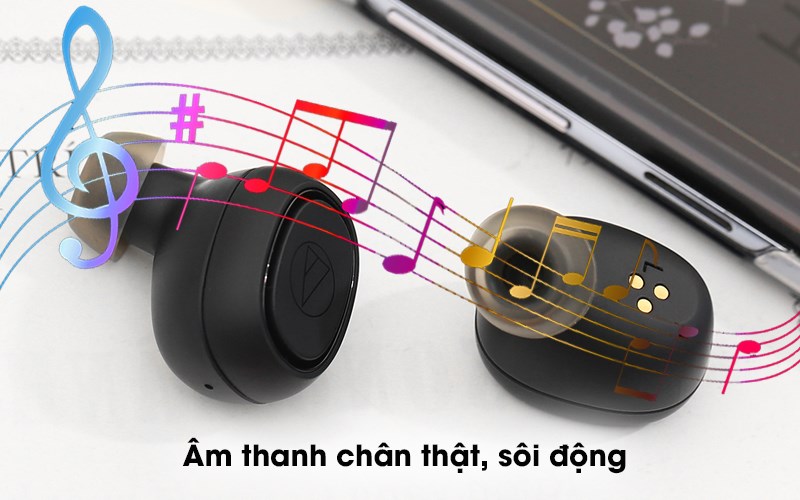 Tích hợp màng loa 5.8 mm, chip True Wireless Stereo Plus của Qualcomm cho độ trễ cực thấp