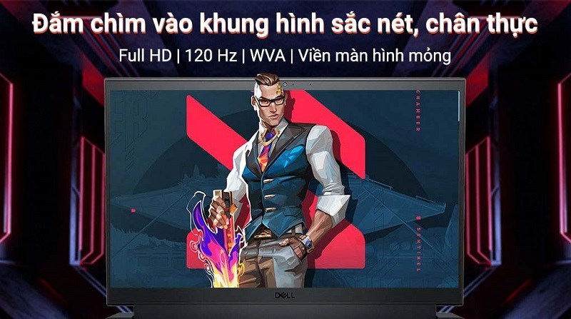 Thiết kế viền mỏng tối ưu kh&ocirc;ng gian hiện thị