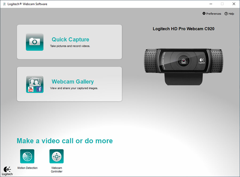 Logitech Webcam Software