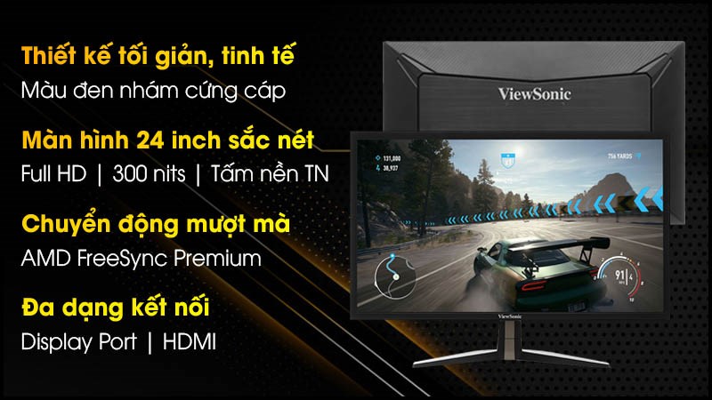 ViewSonic LCD Gaming VX2458-P-MHD 24 inch Full HD ViewSonic LCD Gaming VX2458-P-MHD 24 inch Full HD