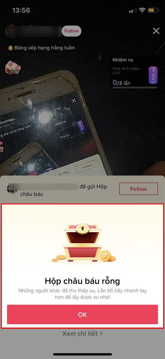 Kết quả sau khi nhận xu Kết quả sau khi nhận xu