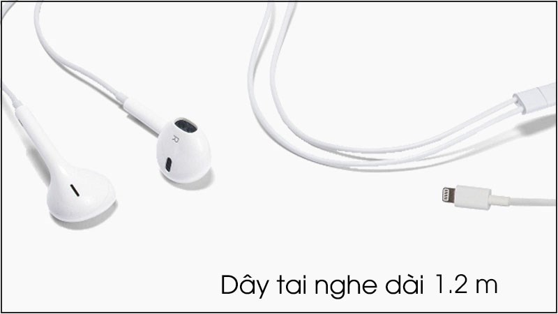 Tai nghe nh&eacute;t trong EarPods Lightning Apple MMTN2