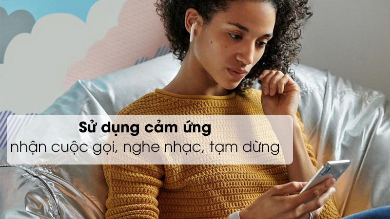 Tai nghe Bluetooth AirPods 2 Wireless charge Apple MRXJ2