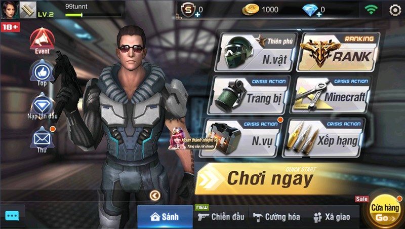Bạn h&atilde;y trải nghiệm game ngay th&ocirc;i