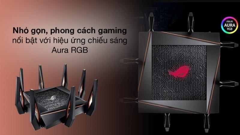 Bộ Ph&aacute;t S&oacute;ng Wifi Router Chuẩn Wifi 6 AX11000 Asus GT-AX11000 Gigabit