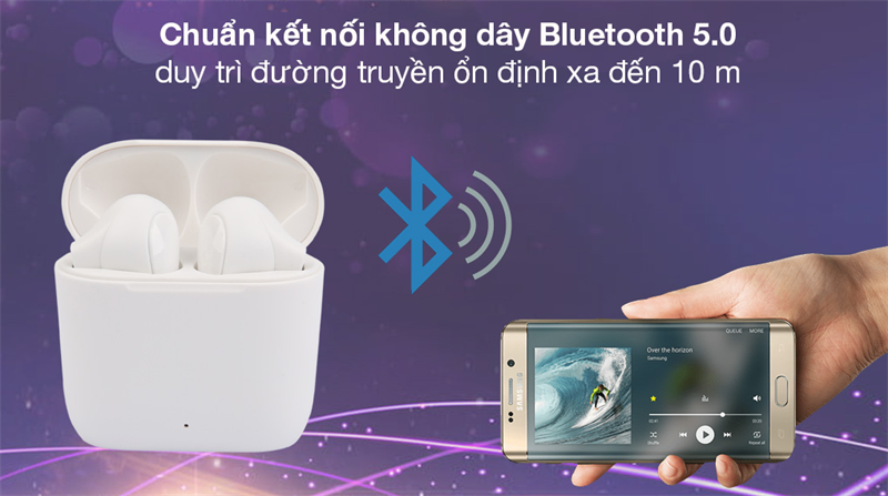 Tai nghe Bluetooth True Wireless AVA+ DS204A-WB