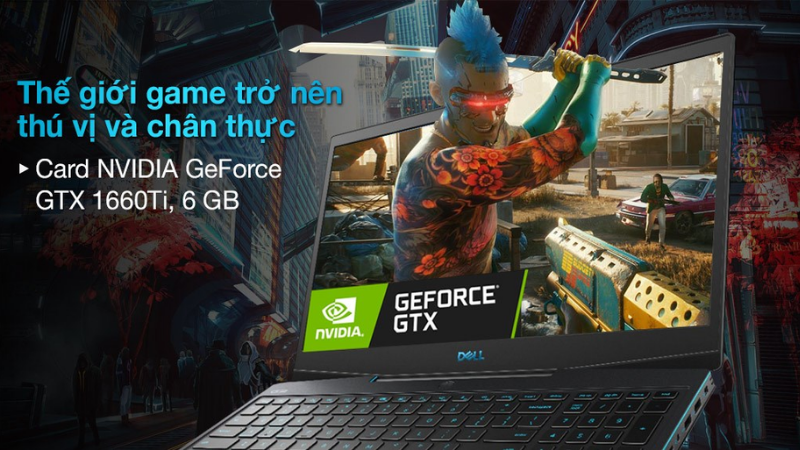 GTX 1660Ti mang đến cho bạn trải nghiệm đồ hoạ tuyệt vời