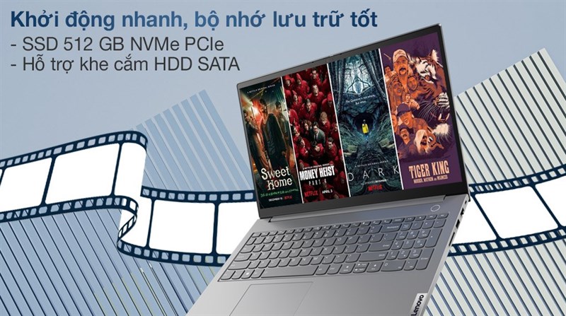 Khởi động nhanh, bộ nhớ lưu trữ tốt