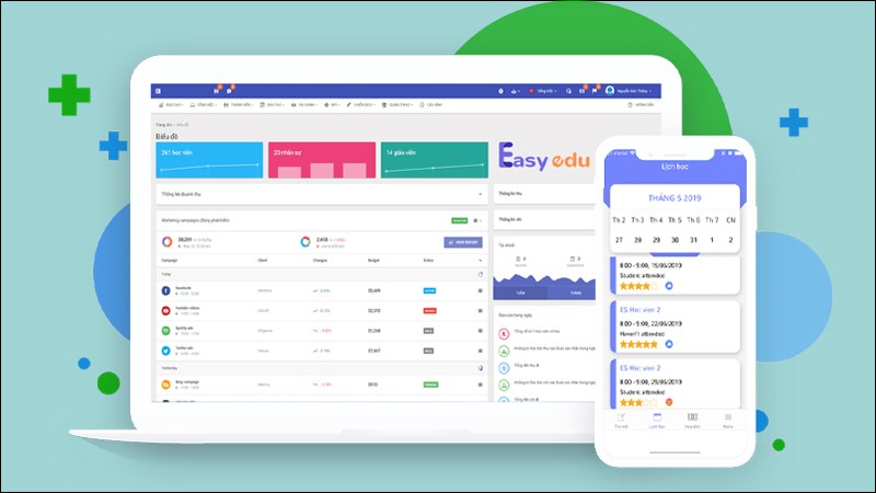 Easy Edu: Phần mềm quản l&yacute; thu học ph&iacute; trường học