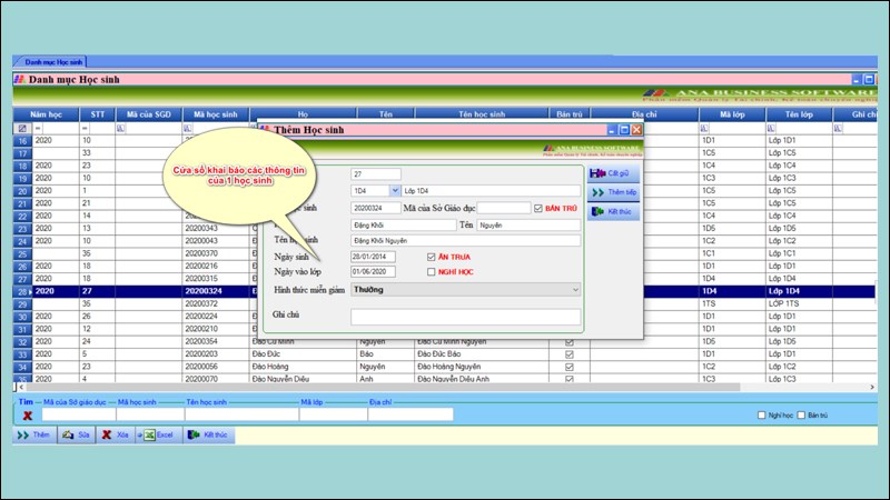 Anavn.com.vn: Phần mềm quản l&yacute; học ph&iacute; hiệu quả nhất hiện nay