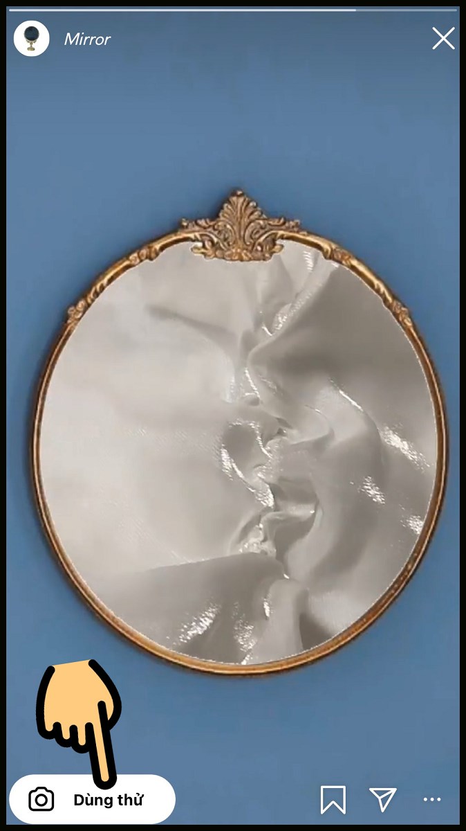 Chọn mục D&ugrave;ng thử