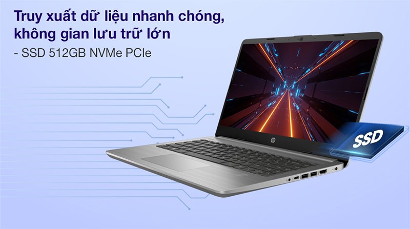 Kh&ocirc;ng gian lưu trữ lớn tr&ecirc;n HP 340s G7 i5