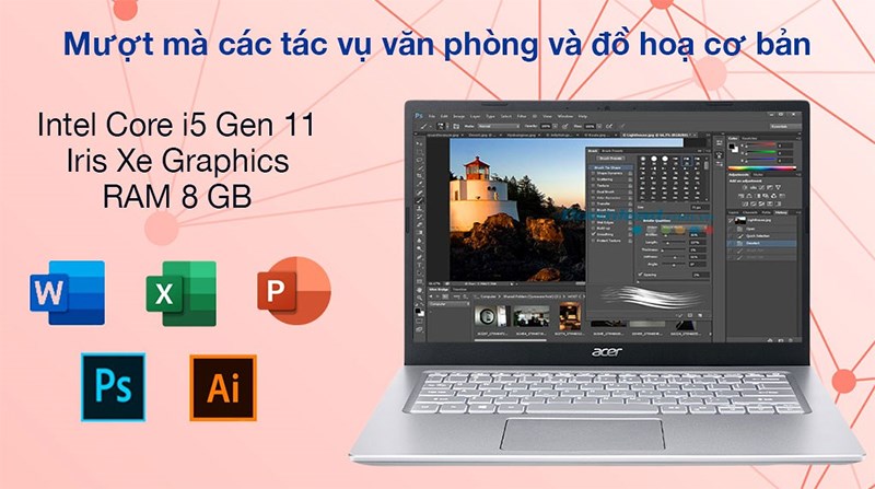 Laptop Acer Aspire A514 54 53T8 i5 Laptop Acer Aspire A514 54 53T8 i5