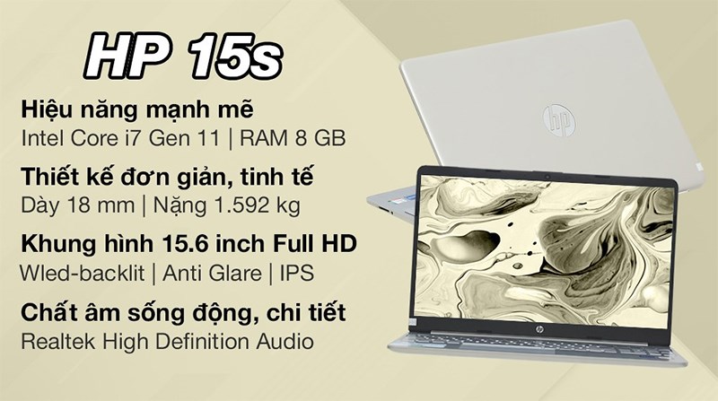 Laptop HP 15s fq2556TU i7 Laptop HP 15s fq2556TU i7