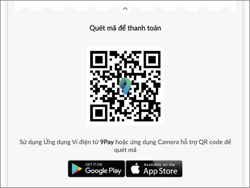 Qu&eacute;t m&atilde; QR  để thanh to&aacute;n