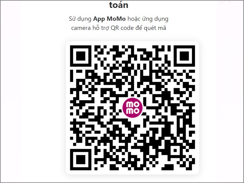 Qu&eacute;t m&atilde; QR  để thanh to&aacute;n